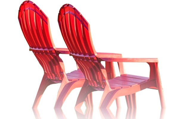 Canadian Park Red Chairs